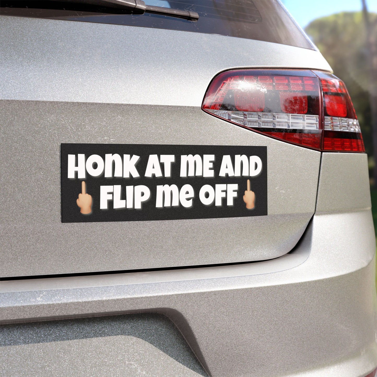 Flip Me Off Car Magnet