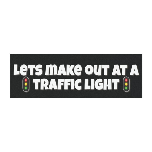 Lets Make Out Car Magnet