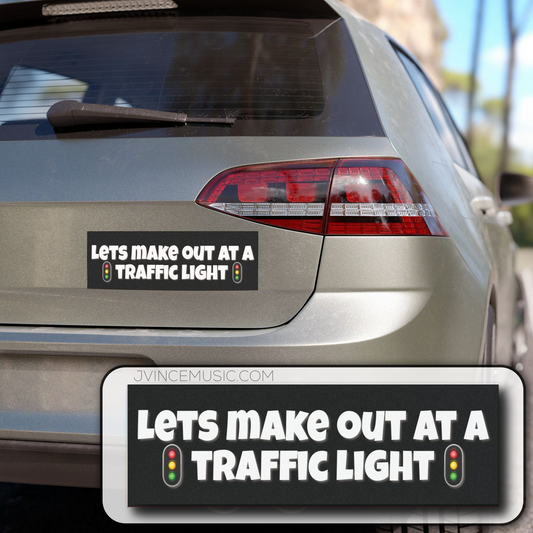 Lets Make Out Car Magnet