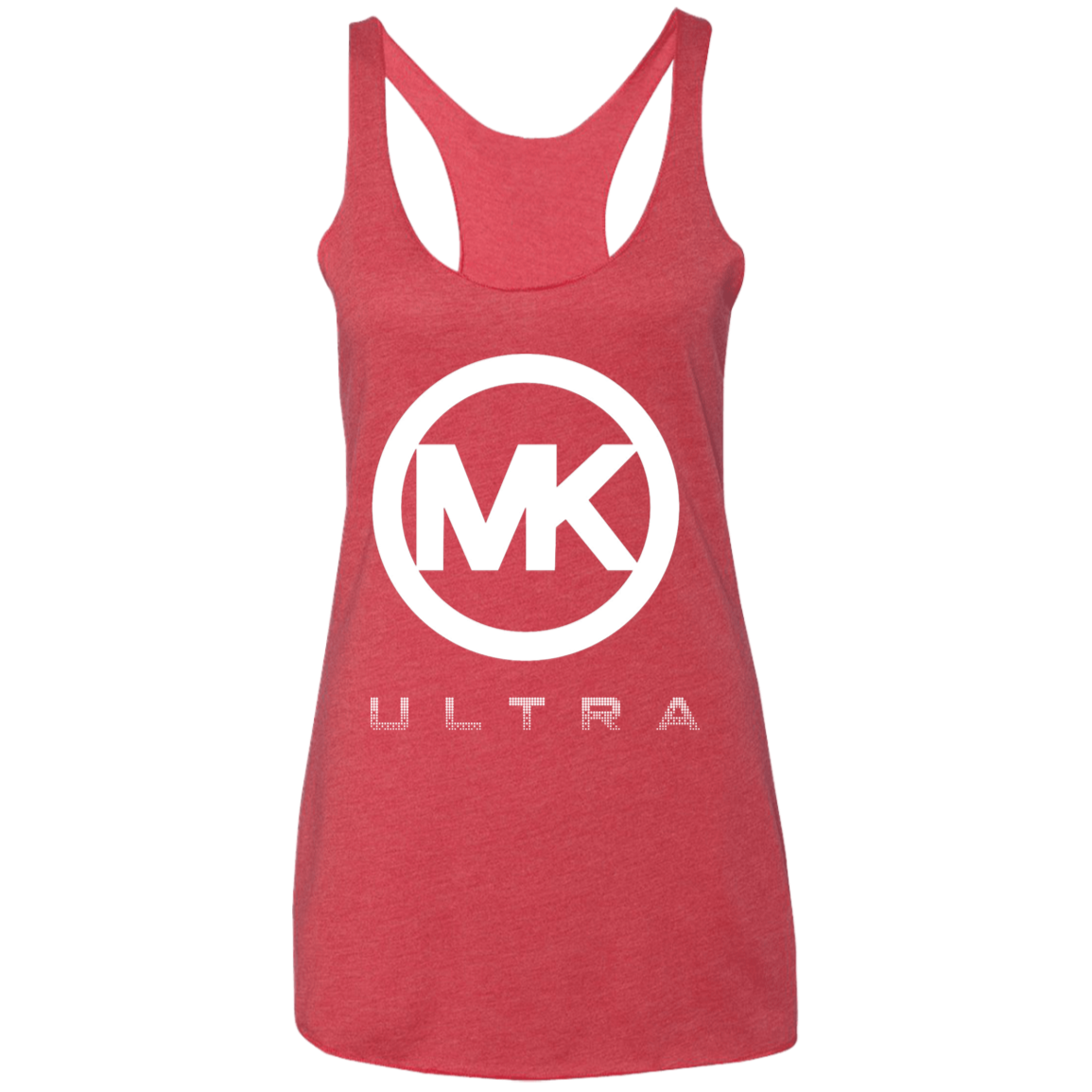 "MK Ultra" Ladies' Triblend Racerback Tank