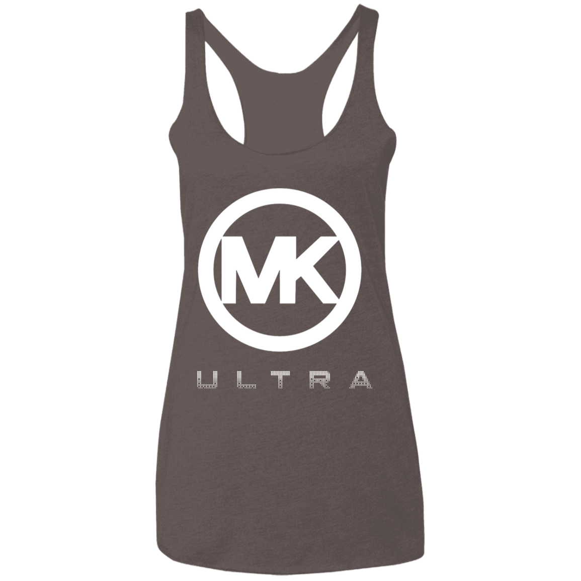 "MK Ultra" Ladies' Triblend Racerback Tank