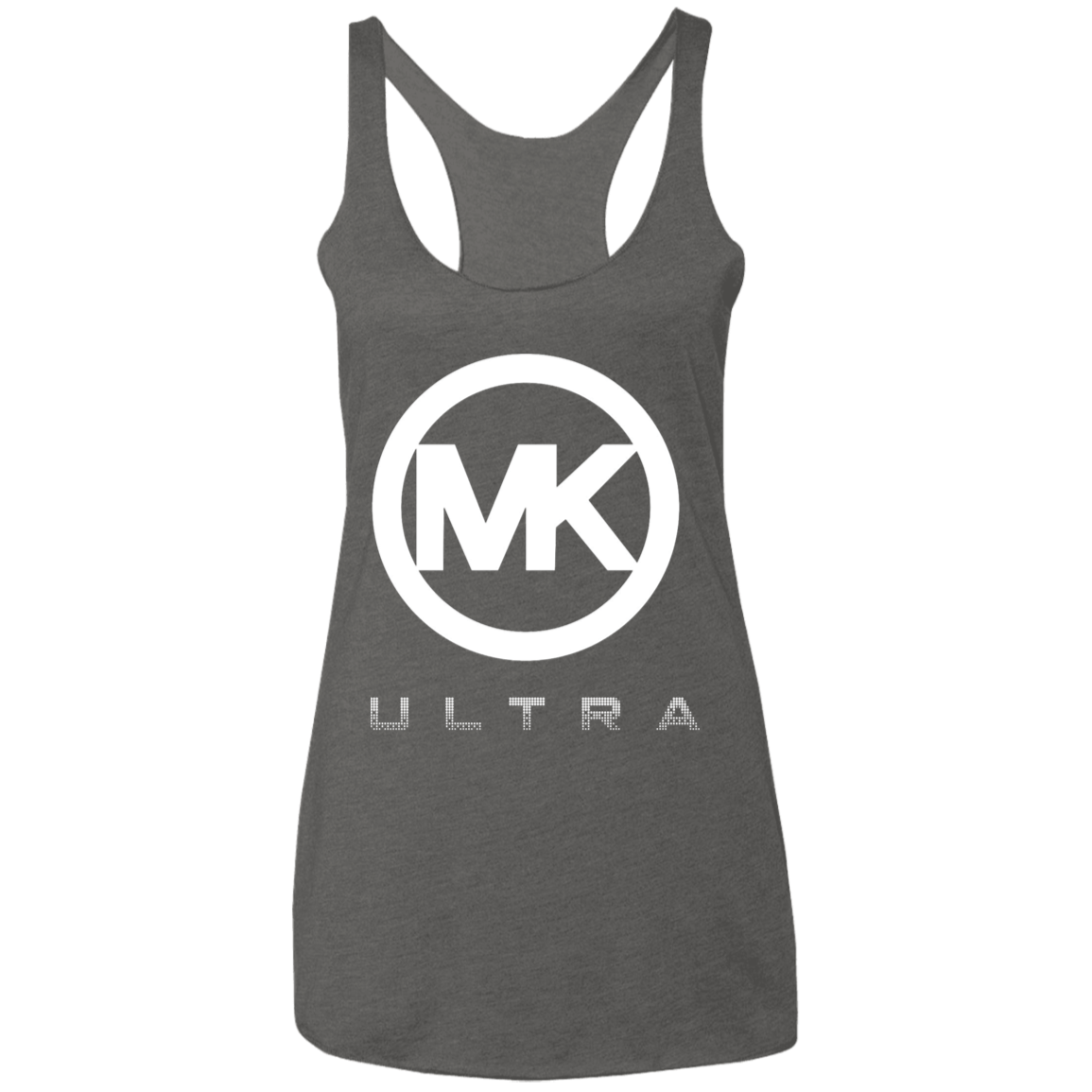 "MK Ultra" Ladies' Triblend Racerback Tank