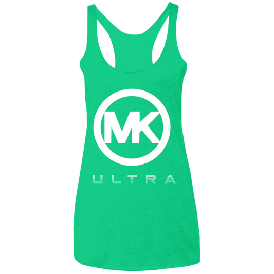 "MK Ultra" Ladies' Triblend Racerback Tank