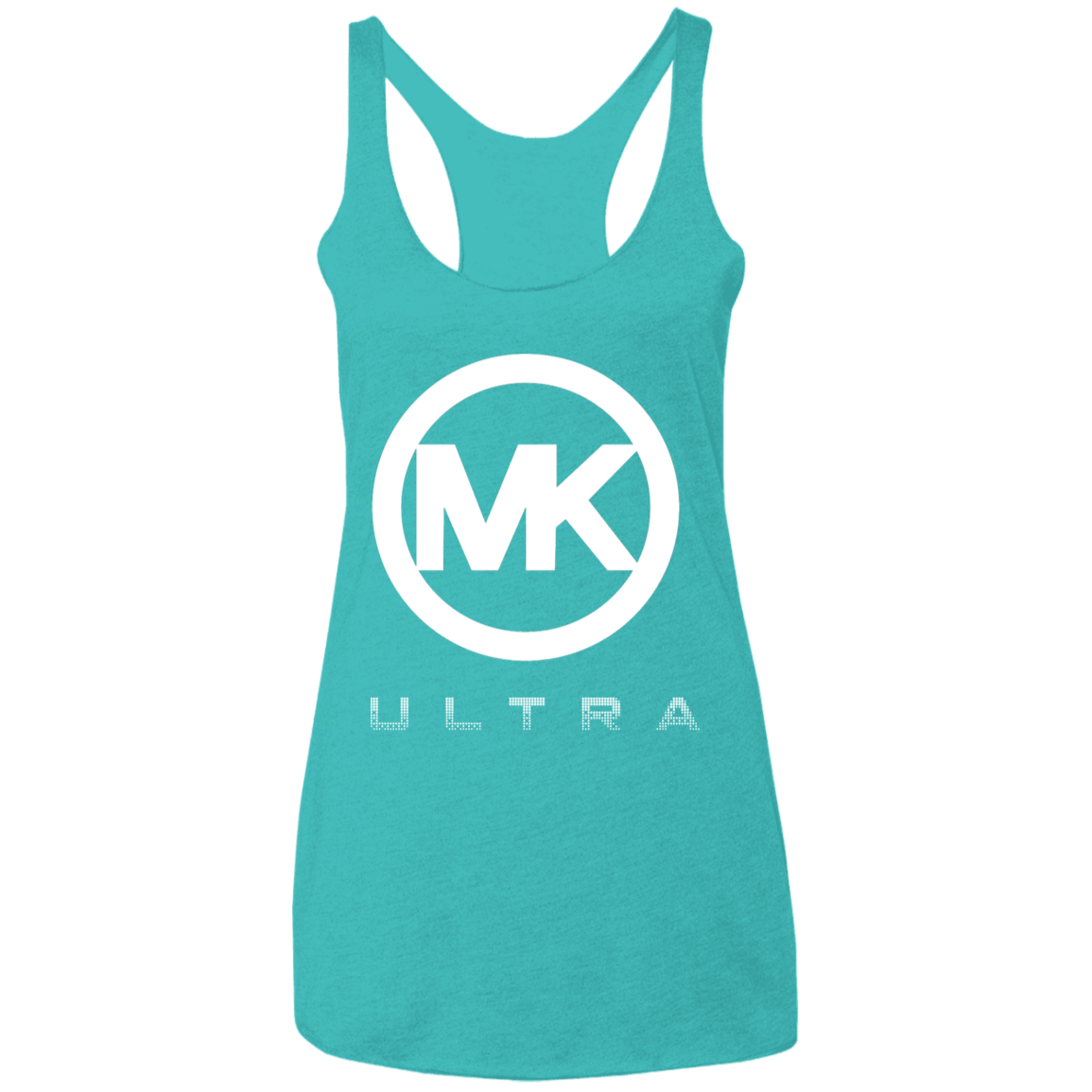 "MK Ultra" Ladies' Triblend Racerback Tank