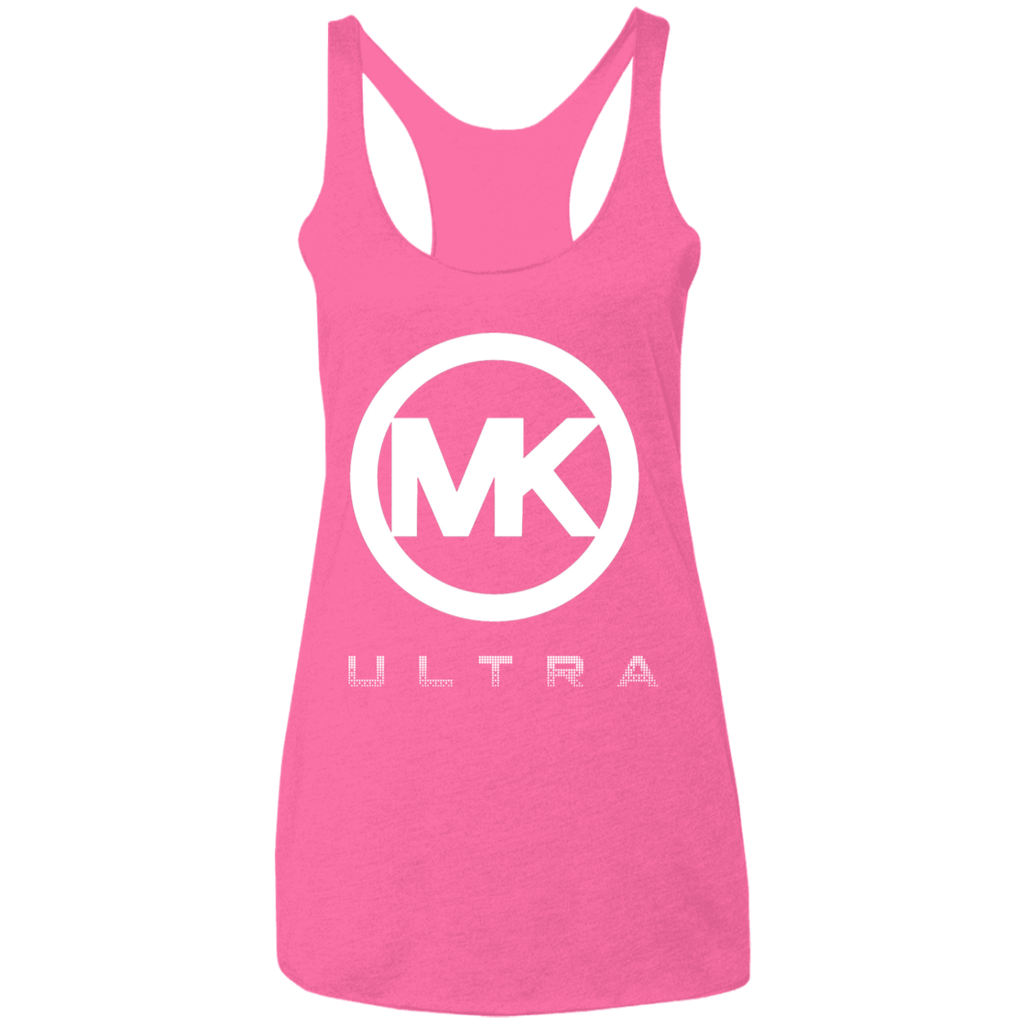 "MK Ultra" Ladies' Triblend Racerback Tank