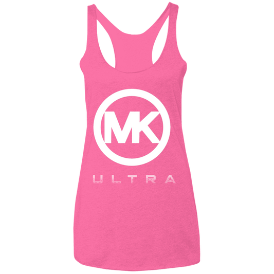 "MK Ultra" Ladies' Triblend Racerback Tank