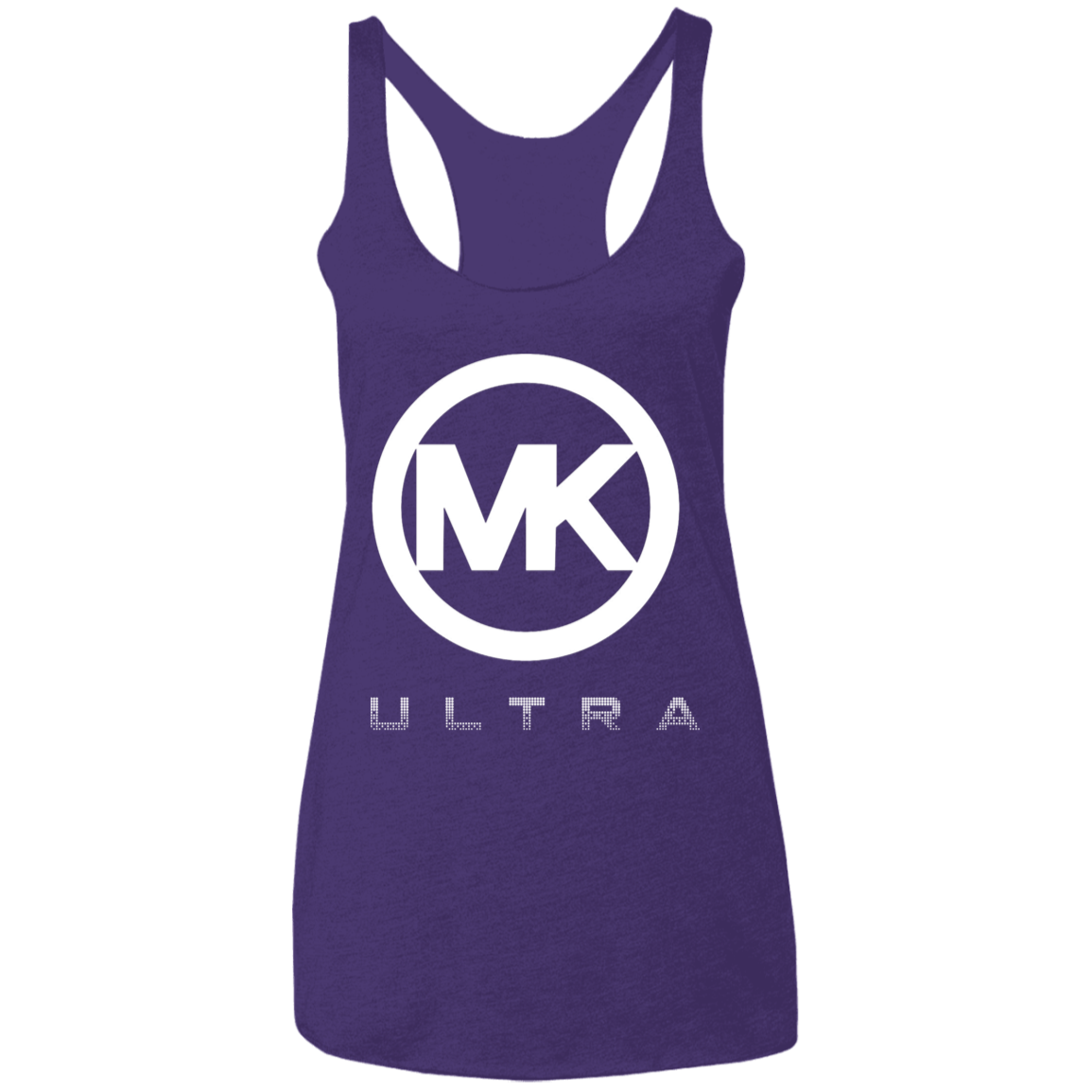 "MK Ultra" Ladies' Triblend Racerback Tank