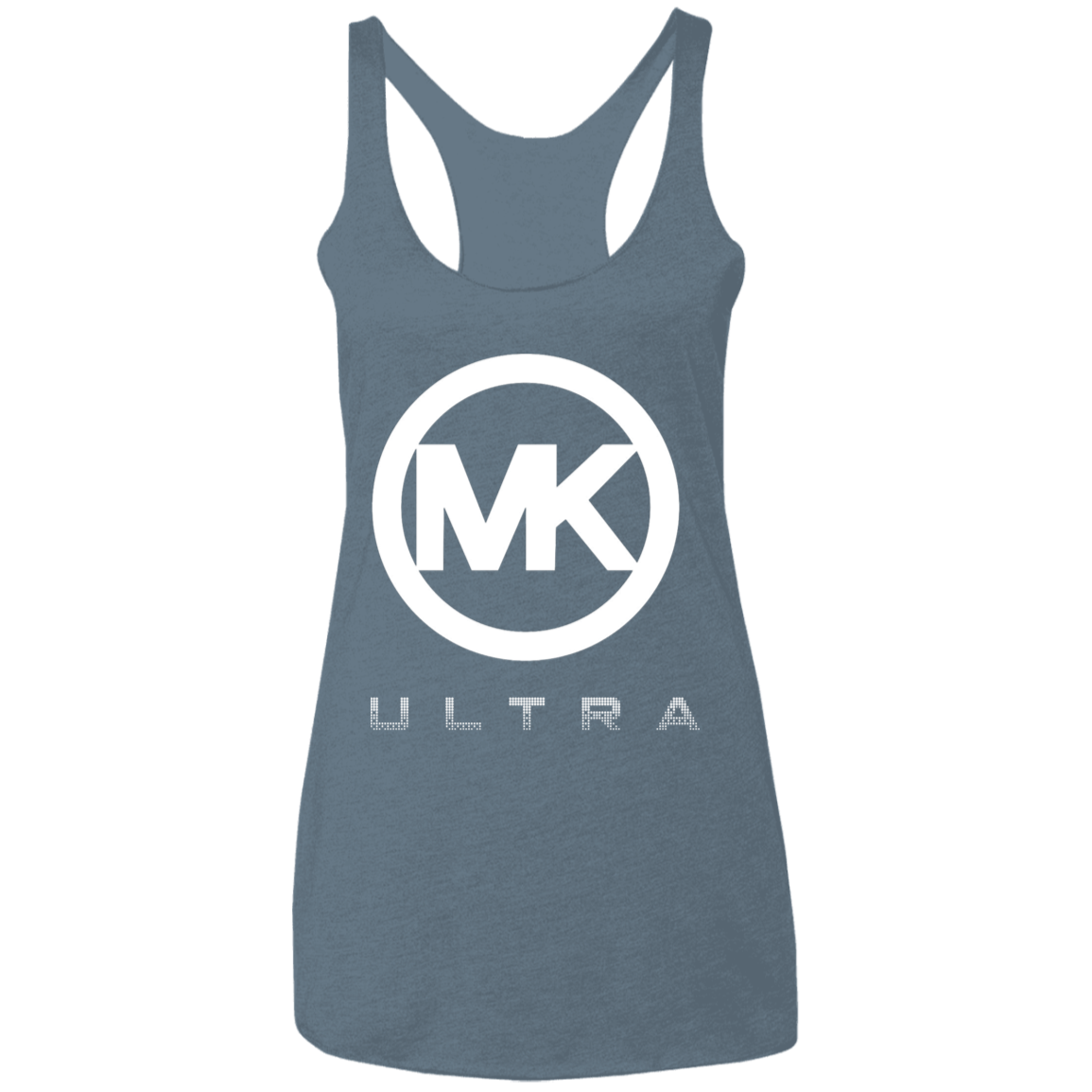 "MK Ultra" Ladies' Triblend Racerback Tank