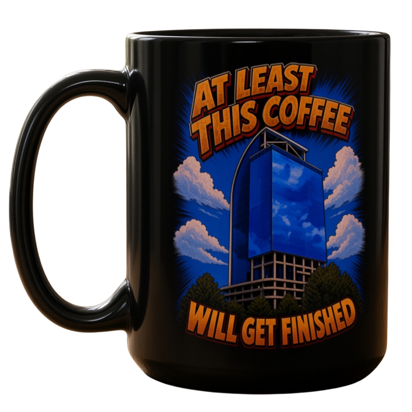 I-4 Eyesore 15oz Black Mug