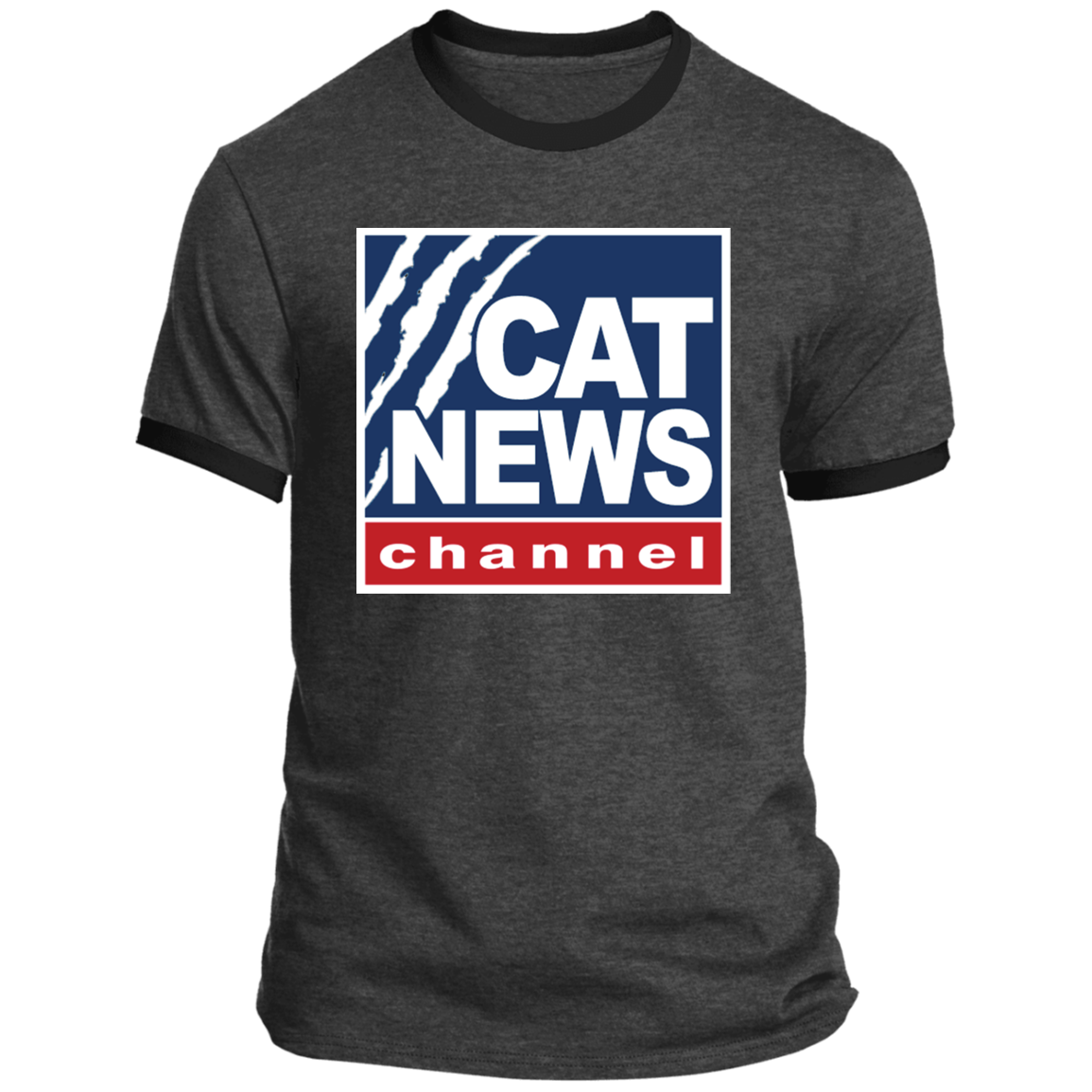 "Cat News" Ringer Tee