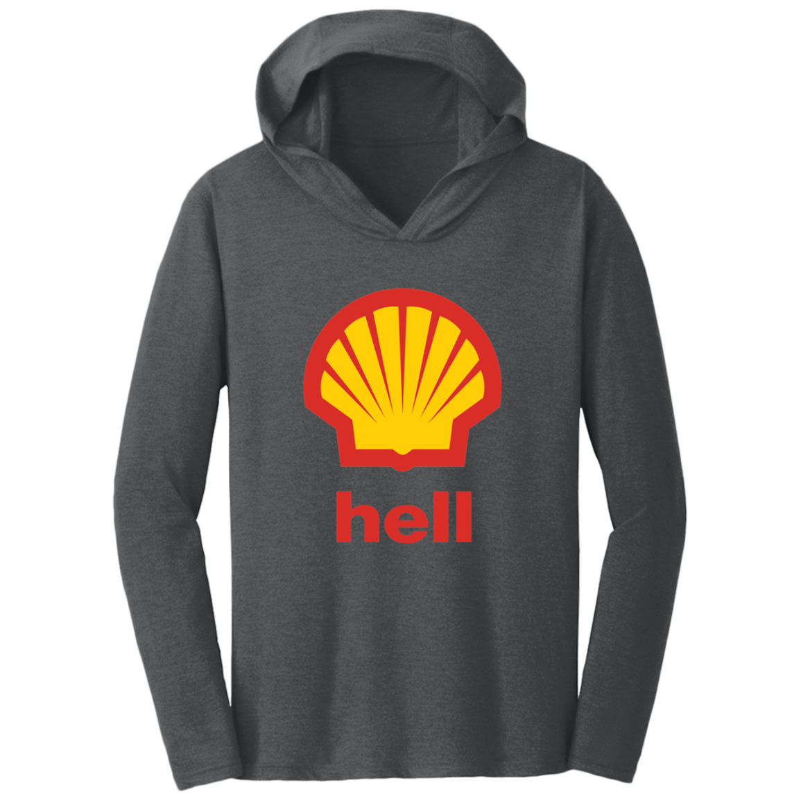"Gas Hell" Triblend T-Shirt Hoodie