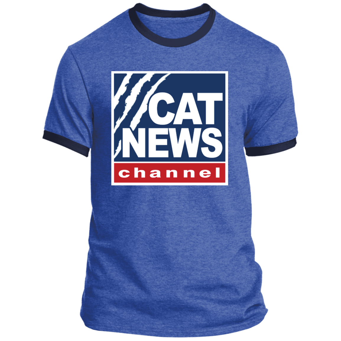 "Cat News" Ringer Tee