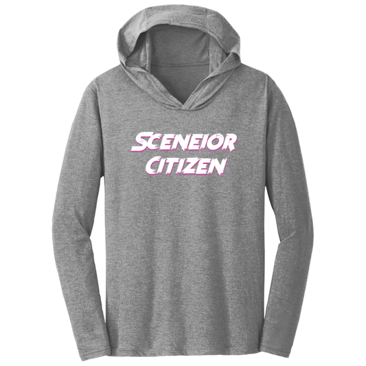 "Sceneior Citizen" Triblend T-Shirt Hoodie