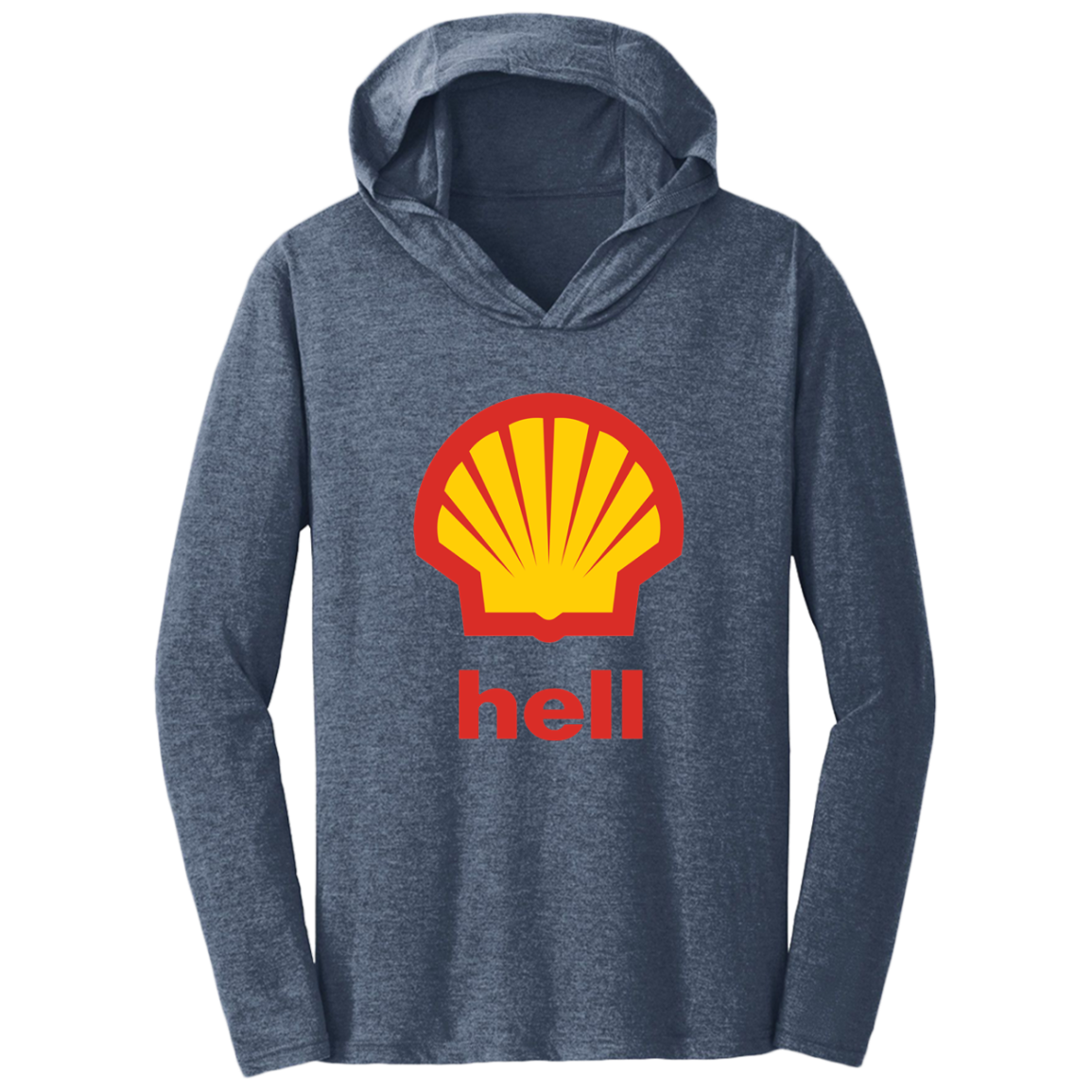 "Gas Hell" Triblend T-Shirt Hoodie