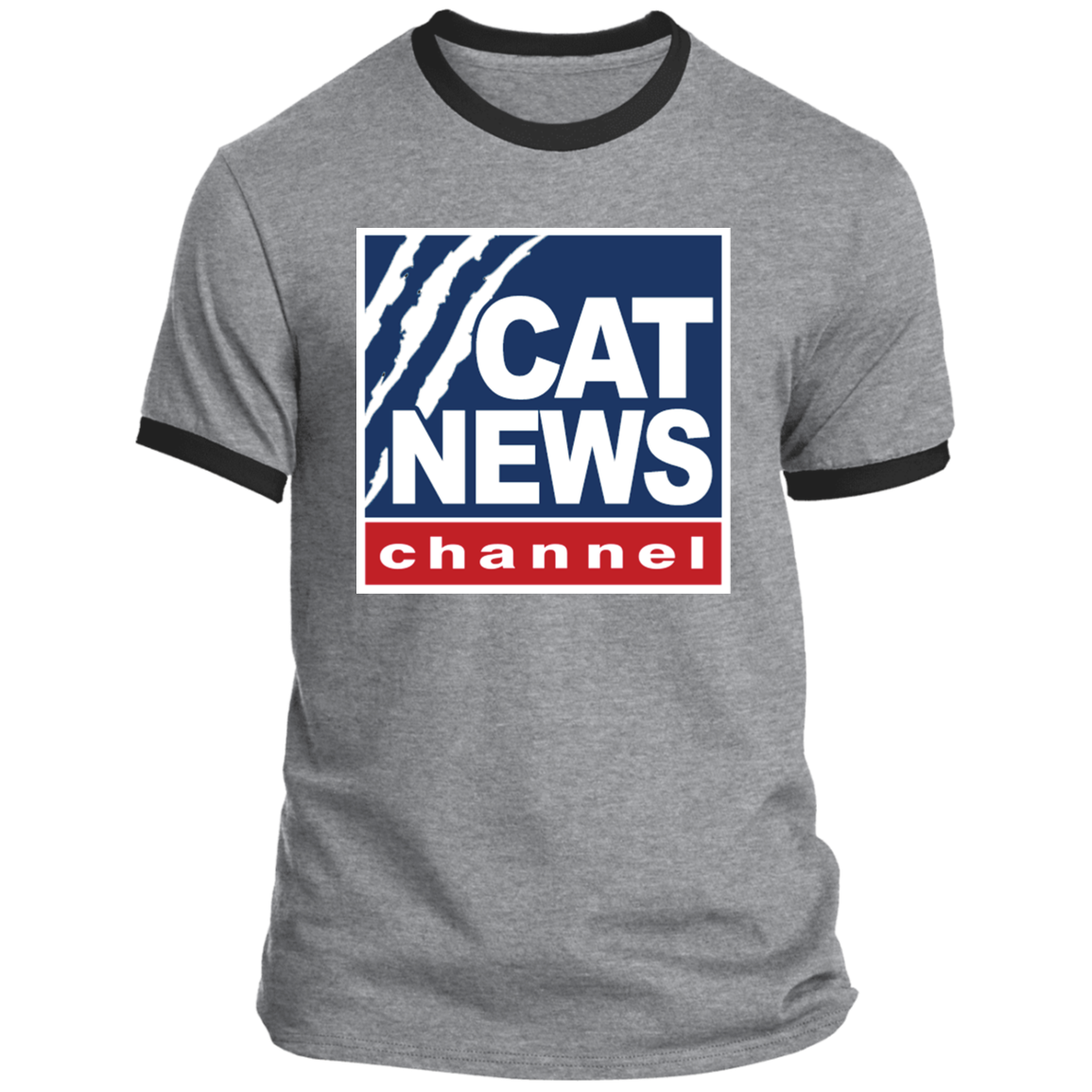 "Cat News" Ringer Tee