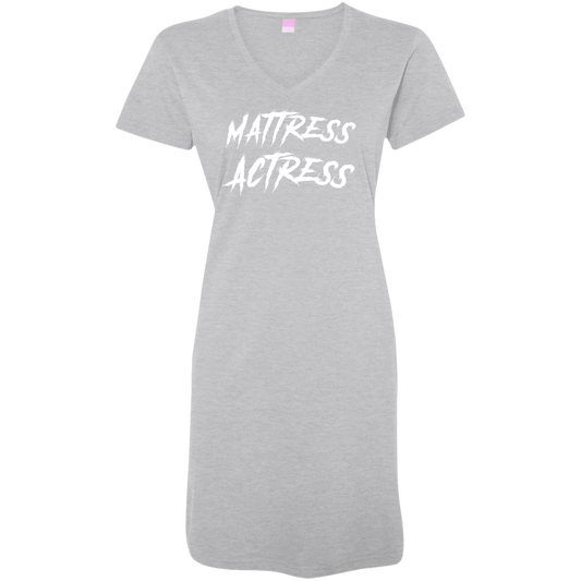 "Mattress Actress" Ladies' V-Neck Fine Jersey Cover-Up