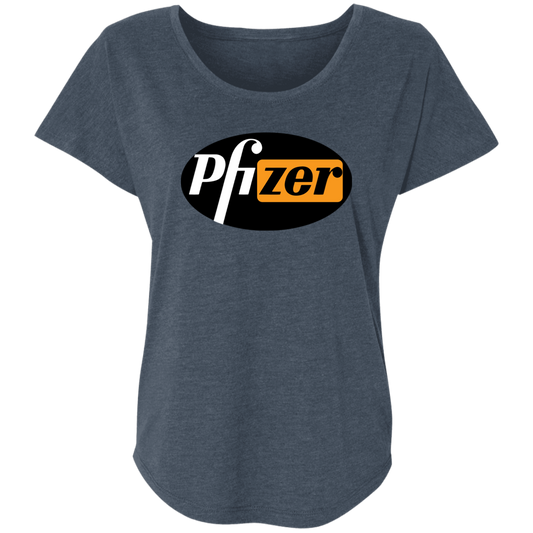 "PHfizer" Ladies' Triblend Dolman Sleeve