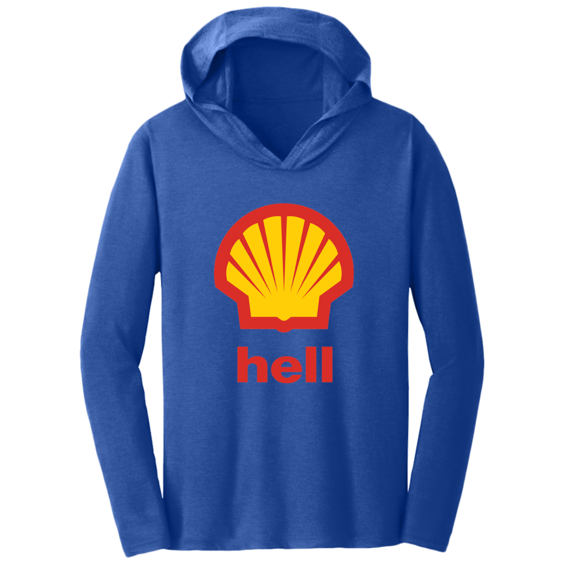 "Gas Hell" Triblend T-Shirt Hoodie