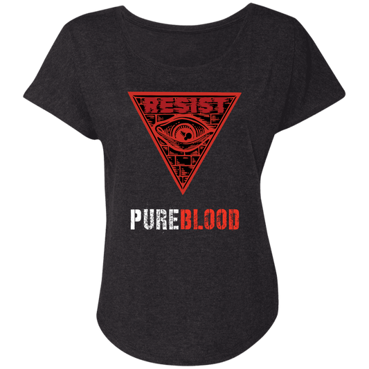 "PureBloods" Ladies' Triblend Dolman Sleeve