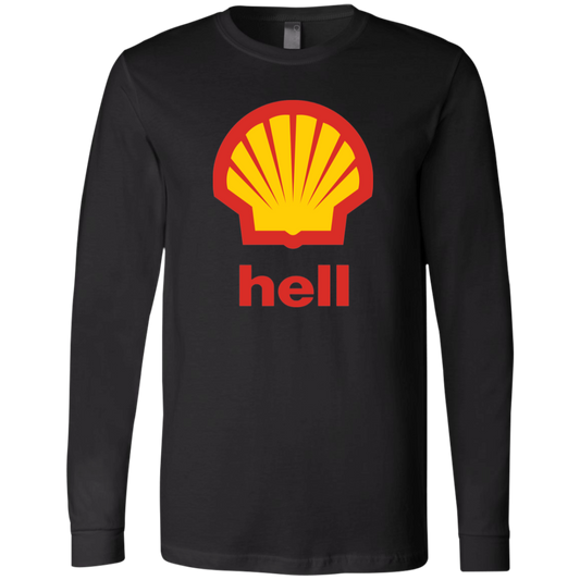 "Gas Hell" Men's Jersey LS T-Shirt