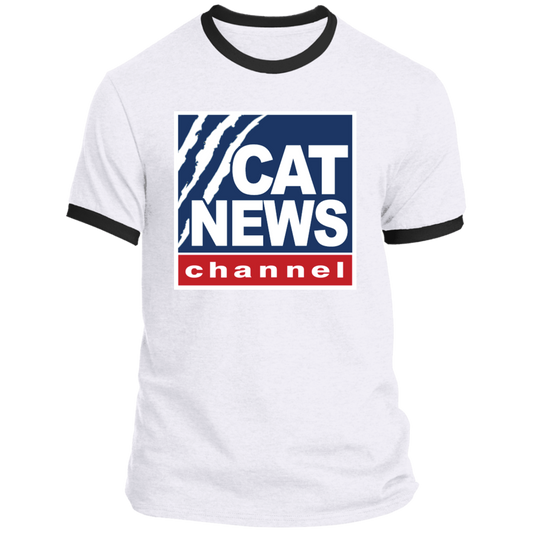 "Cat News" Ringer Tee