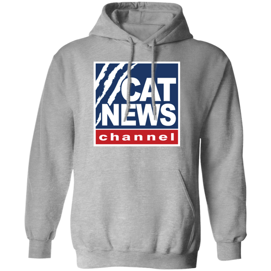 "Cat News" Pullover Hoodie