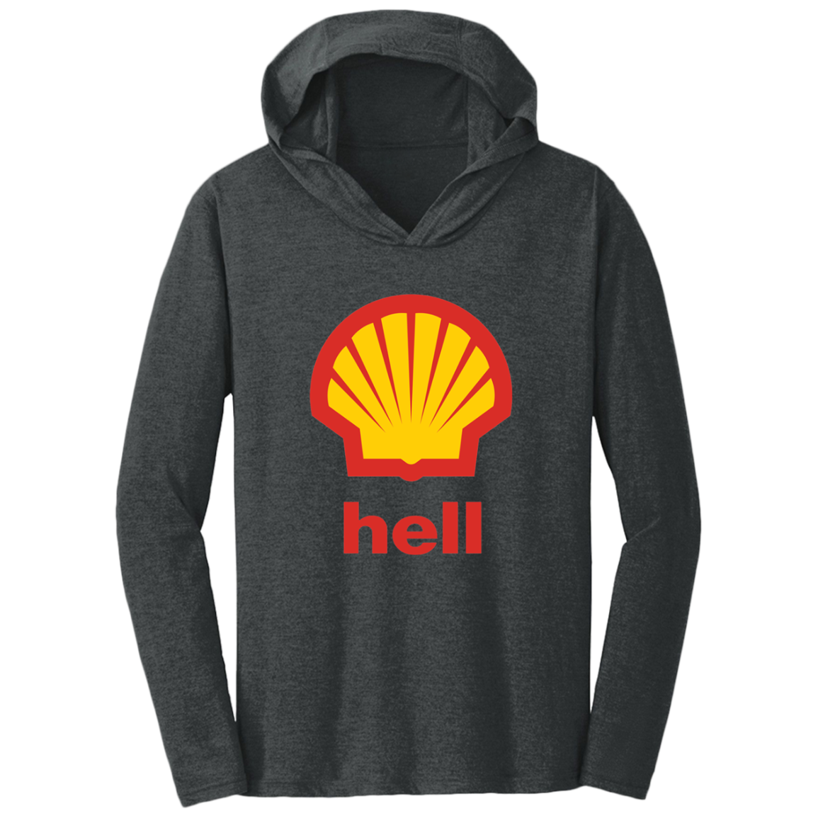 "Gas Hell" Triblend T-Shirt Hoodie