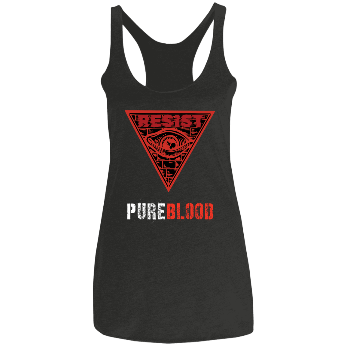"PureBlood" Ladies' Triblend Racerback Tank