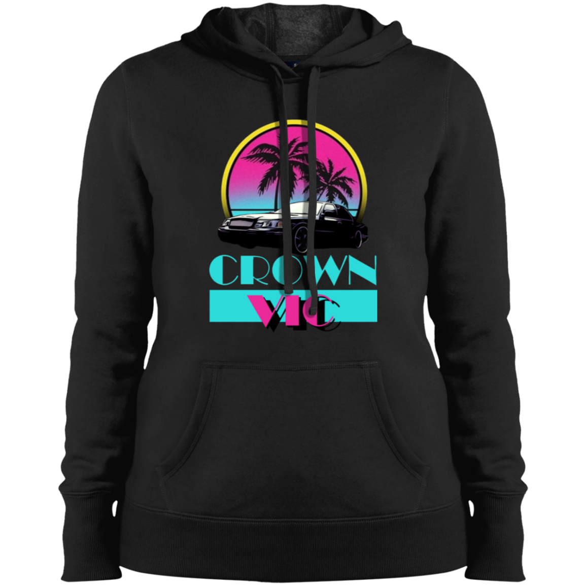 CV Miami Vice Ladies' Pullover Hooded Sweatshirt