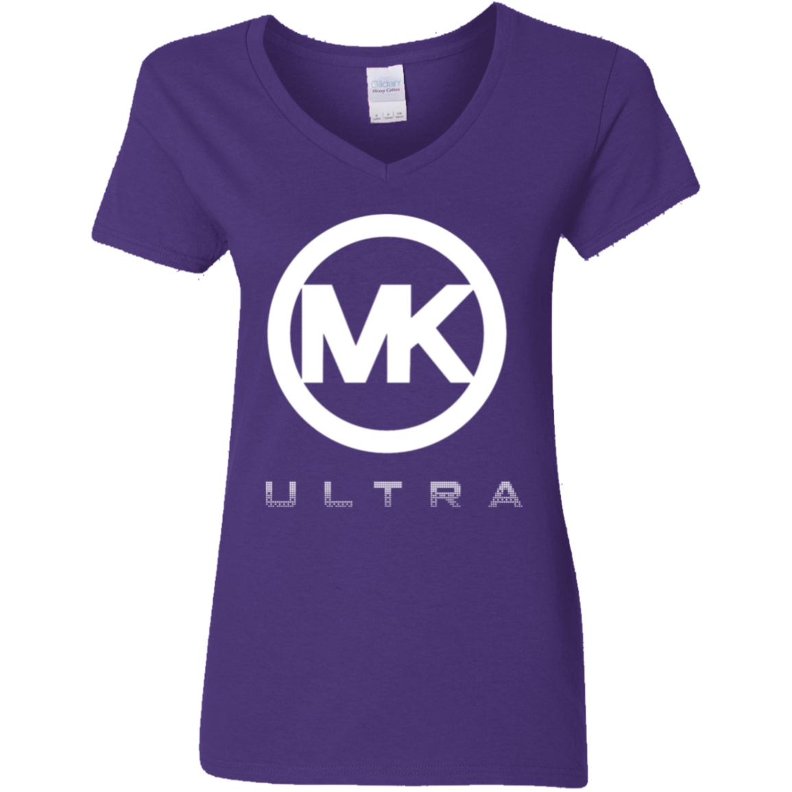 "MK Ultra" Ladies' 5.3 oz. V-Neck T-Shirt