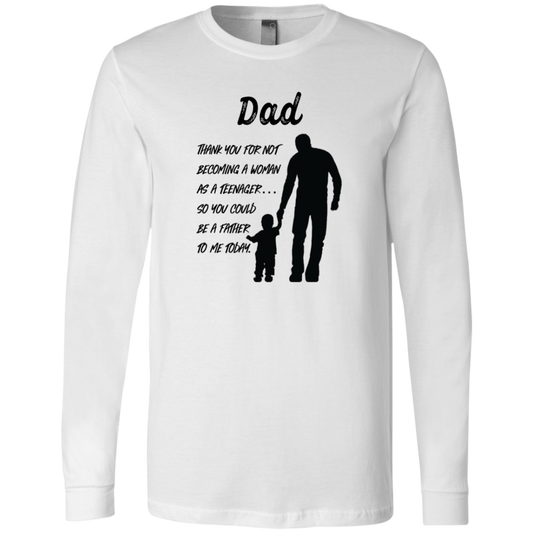 Father's Day Men's Jersey LS T-Shirt