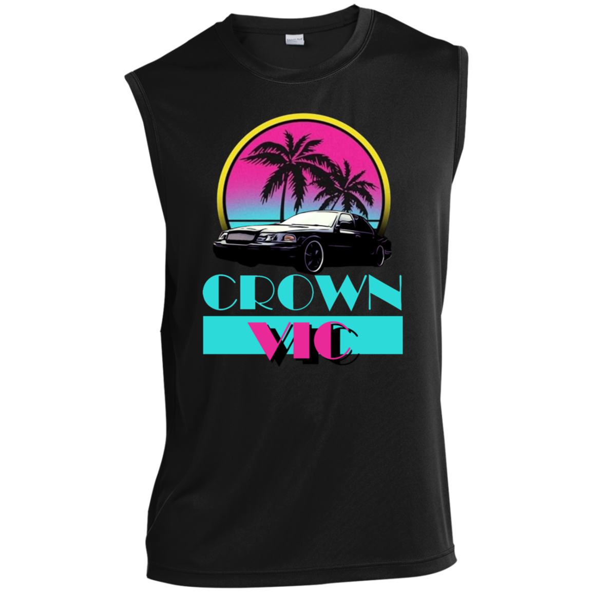 CV Miami Vice Men’s Sleeveless Performance Tee