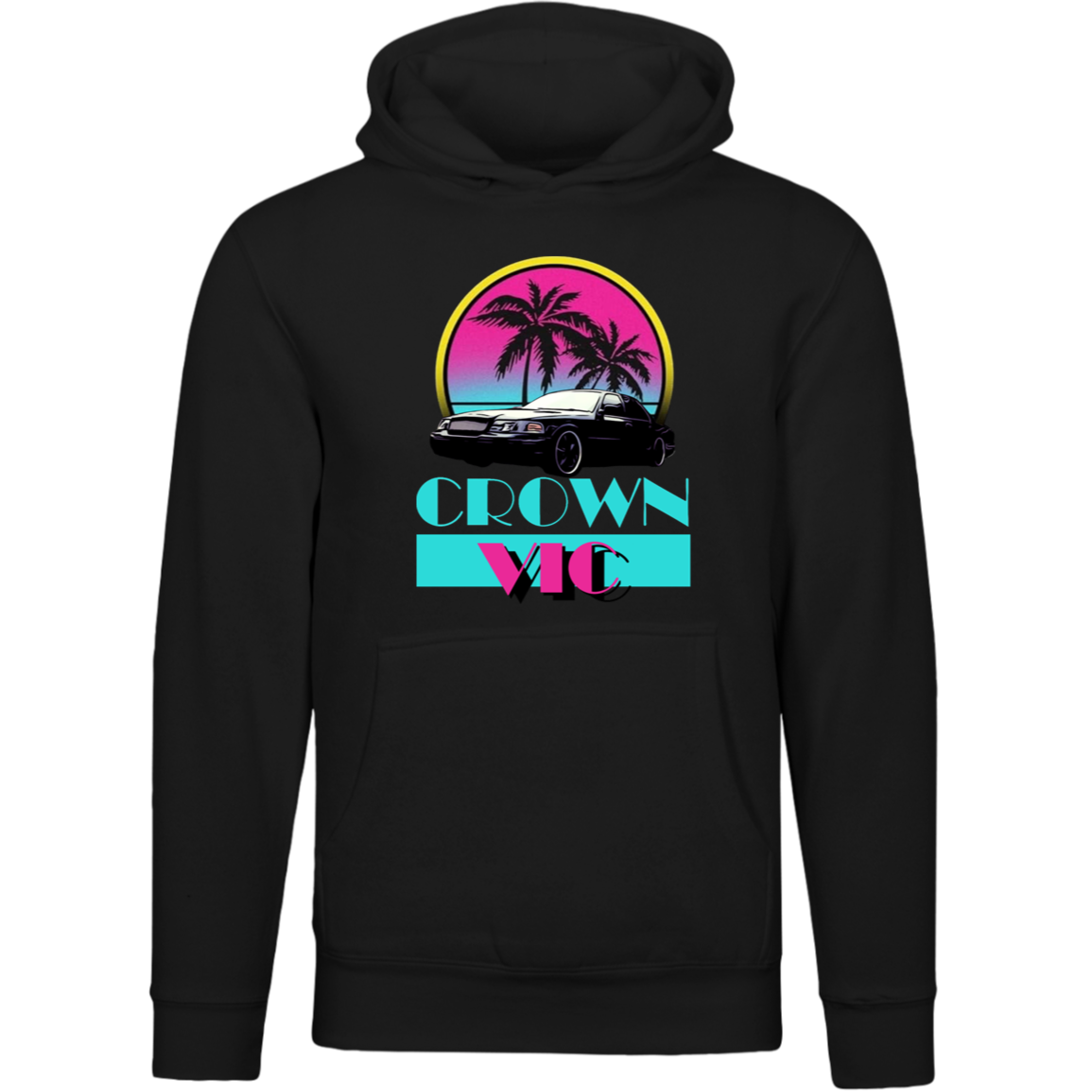 CV Miami Vice Lane Seven Unisex Premium Hoodie