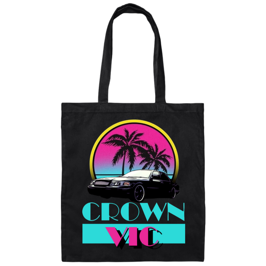 CV Miami Vice Canvas Tote Bag