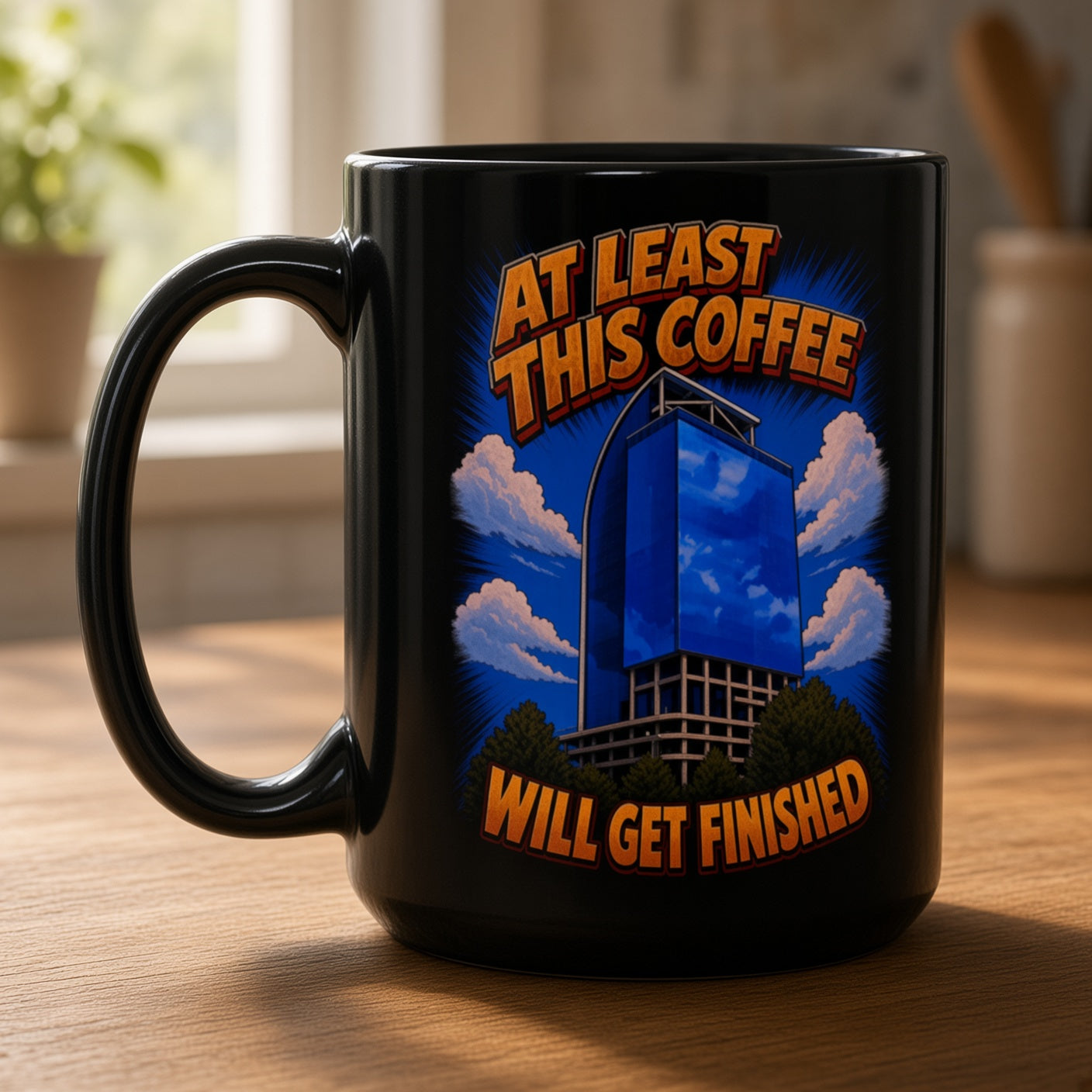 I-4 Eyesore 15oz Black Mug