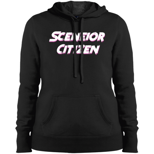 "Sceneior Citizen" Ladies' Pullover Hooded Sweatshirt