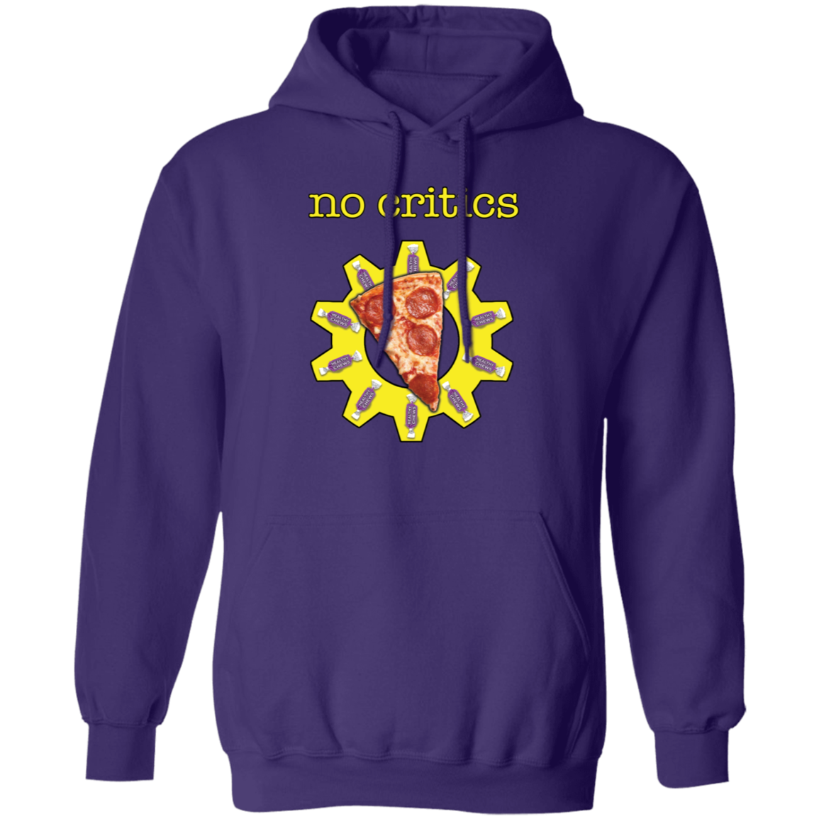 "No Critics" Pullover Hoodie