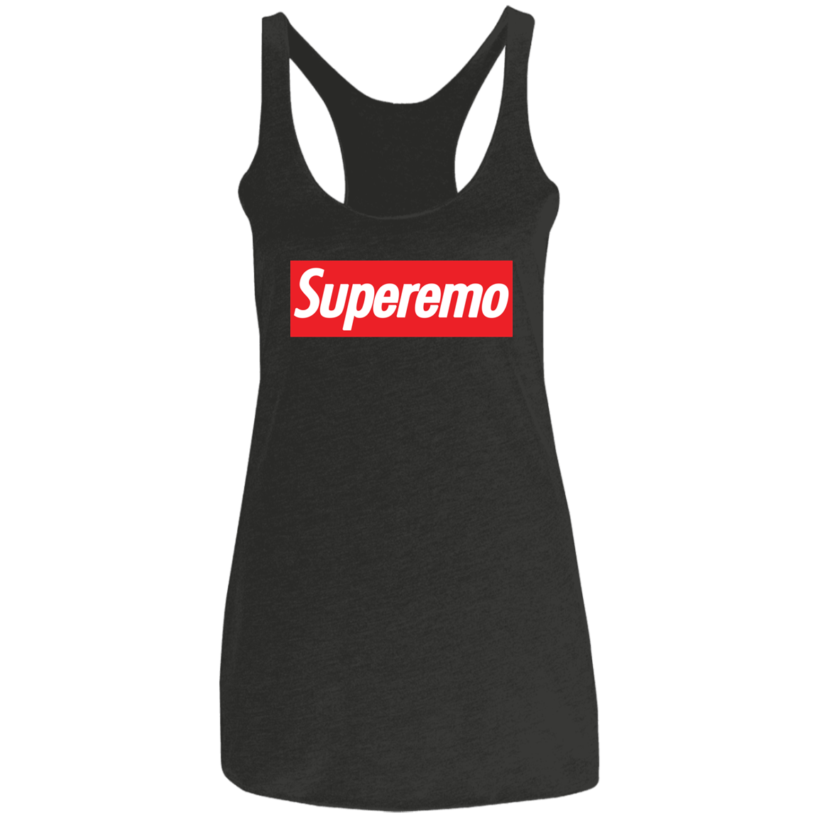 "SuperEmo" Ladies' Triblend Racerback Tank