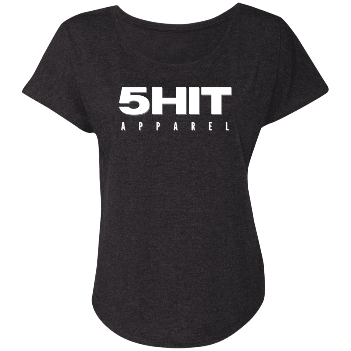 "5-Hit Apparel" Ladies' Triblend Dolman Sleeve