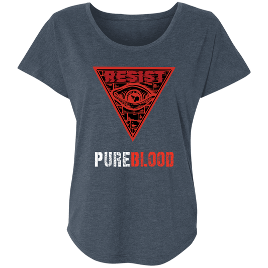 "PureBloods" Ladies' Triblend Dolman Sleeve