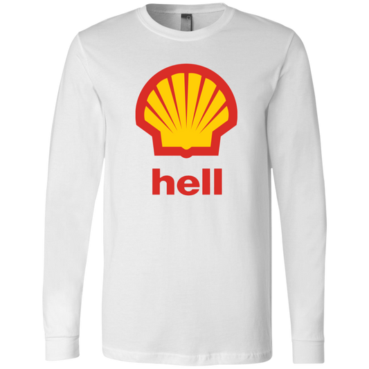 "Gas Hell" Men's Jersey LS T-Shirt