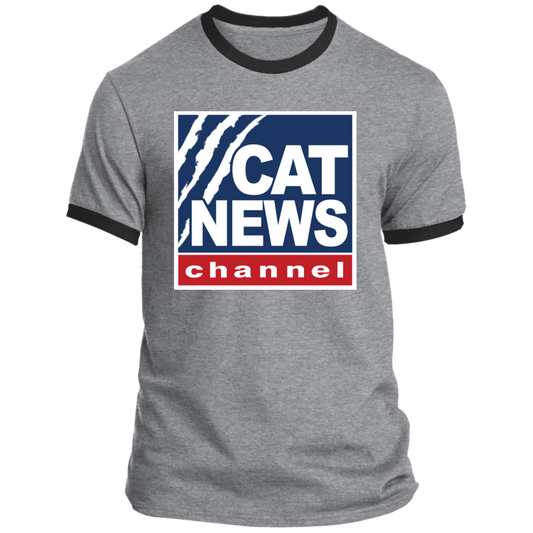 "Cat News" Ringer Tee