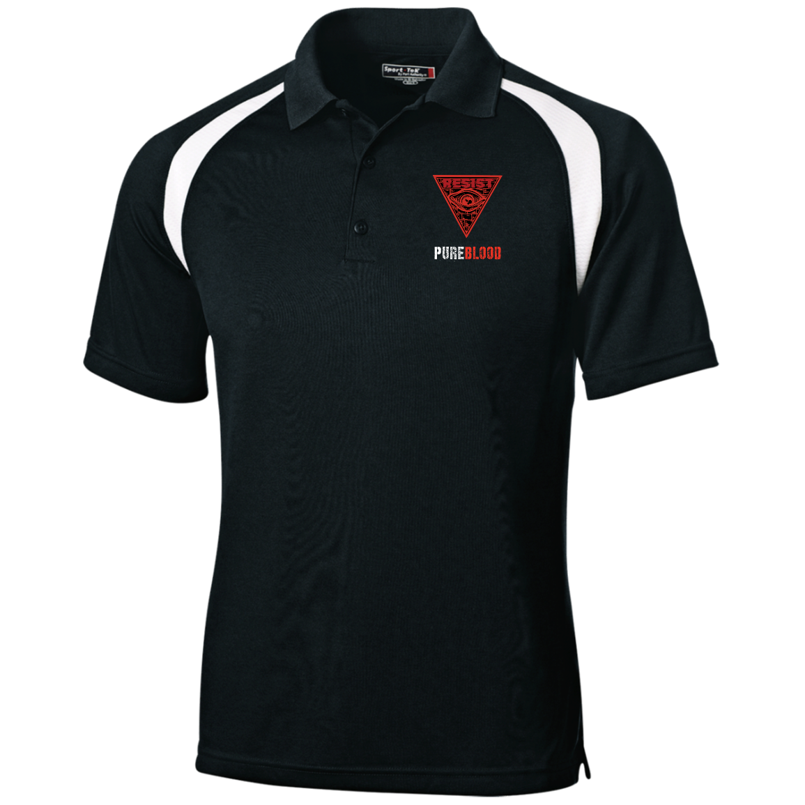 "PureBlood" Moisture-Wicking Tag-Free Golf Shirt