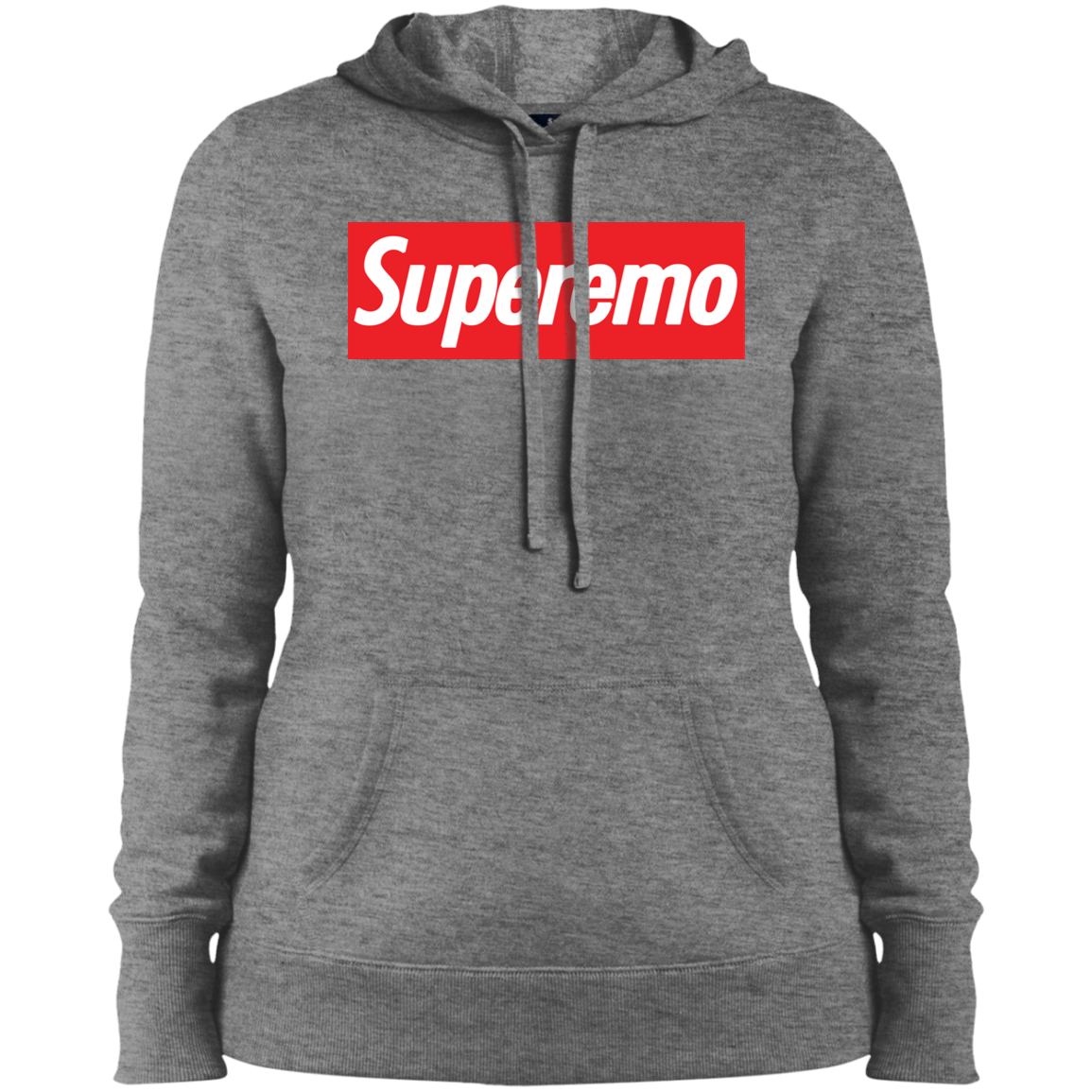 "SuperEmo" Ladies' Pullover Hooded Sweatshirt