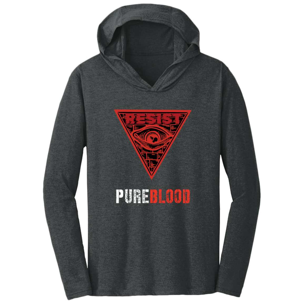 "PureBlood" Triblend T-Shirt Hoodie