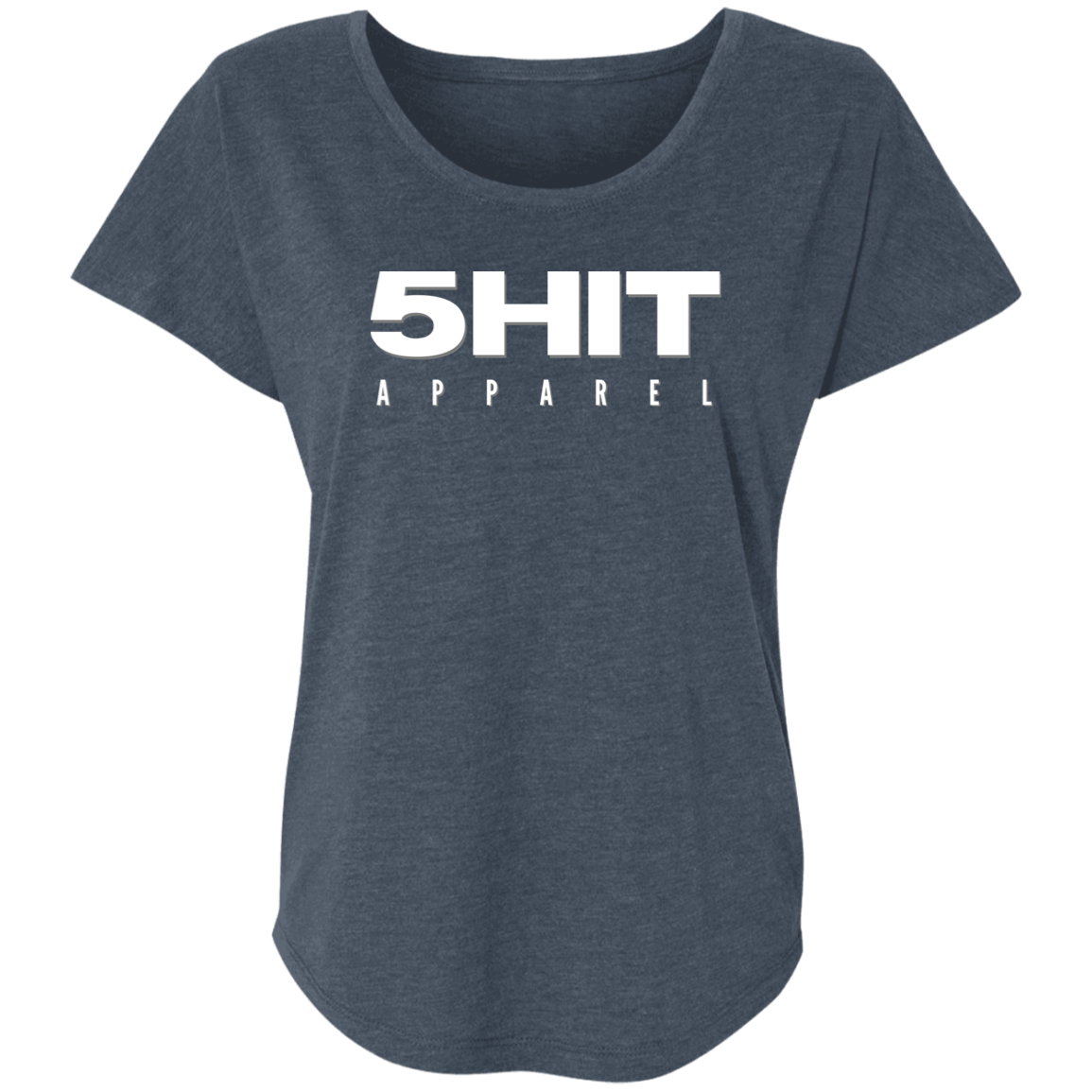 "5-Hit Apparel" Ladies' Triblend Dolman Sleeve