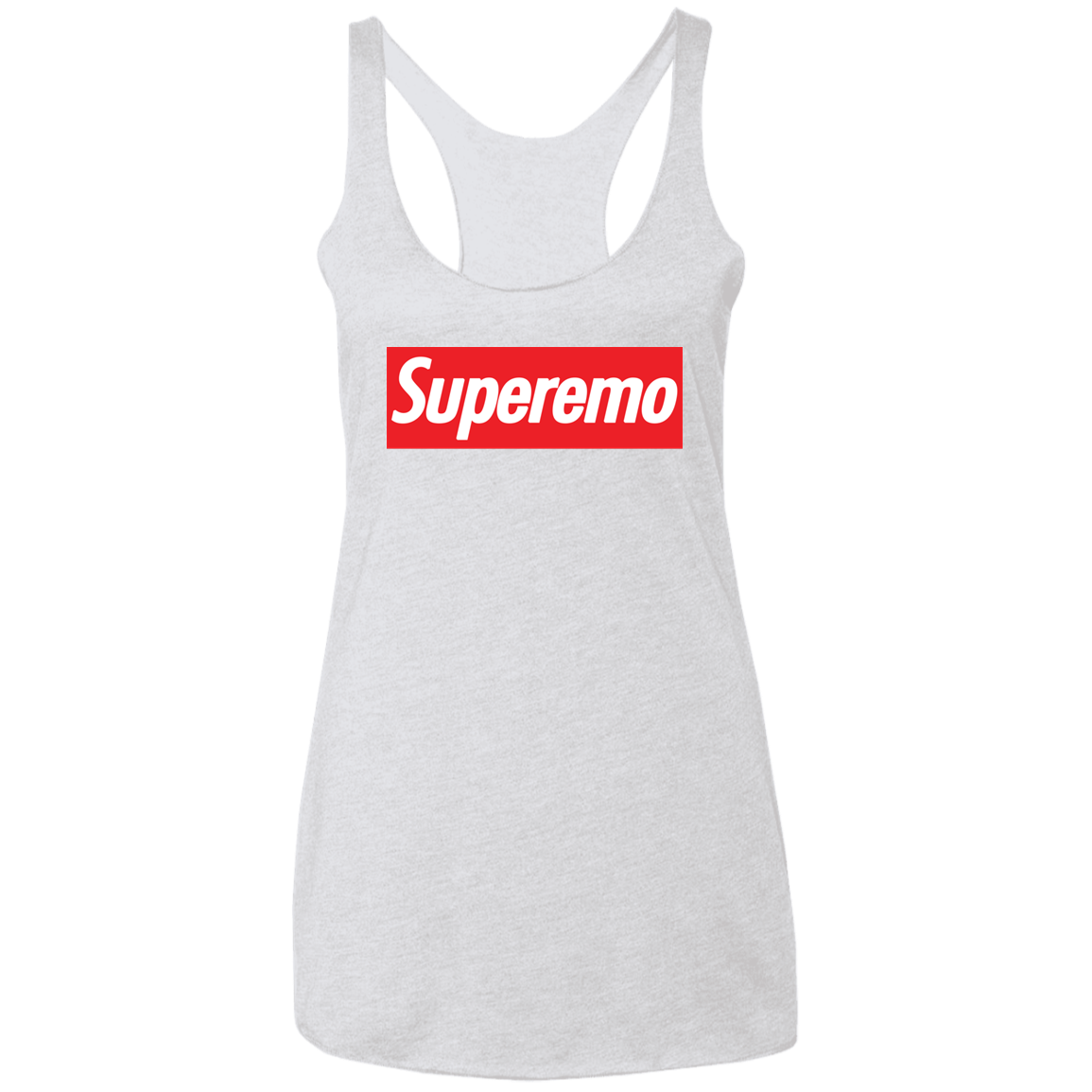 "SuperEmo" Ladies' Triblend Racerback Tank