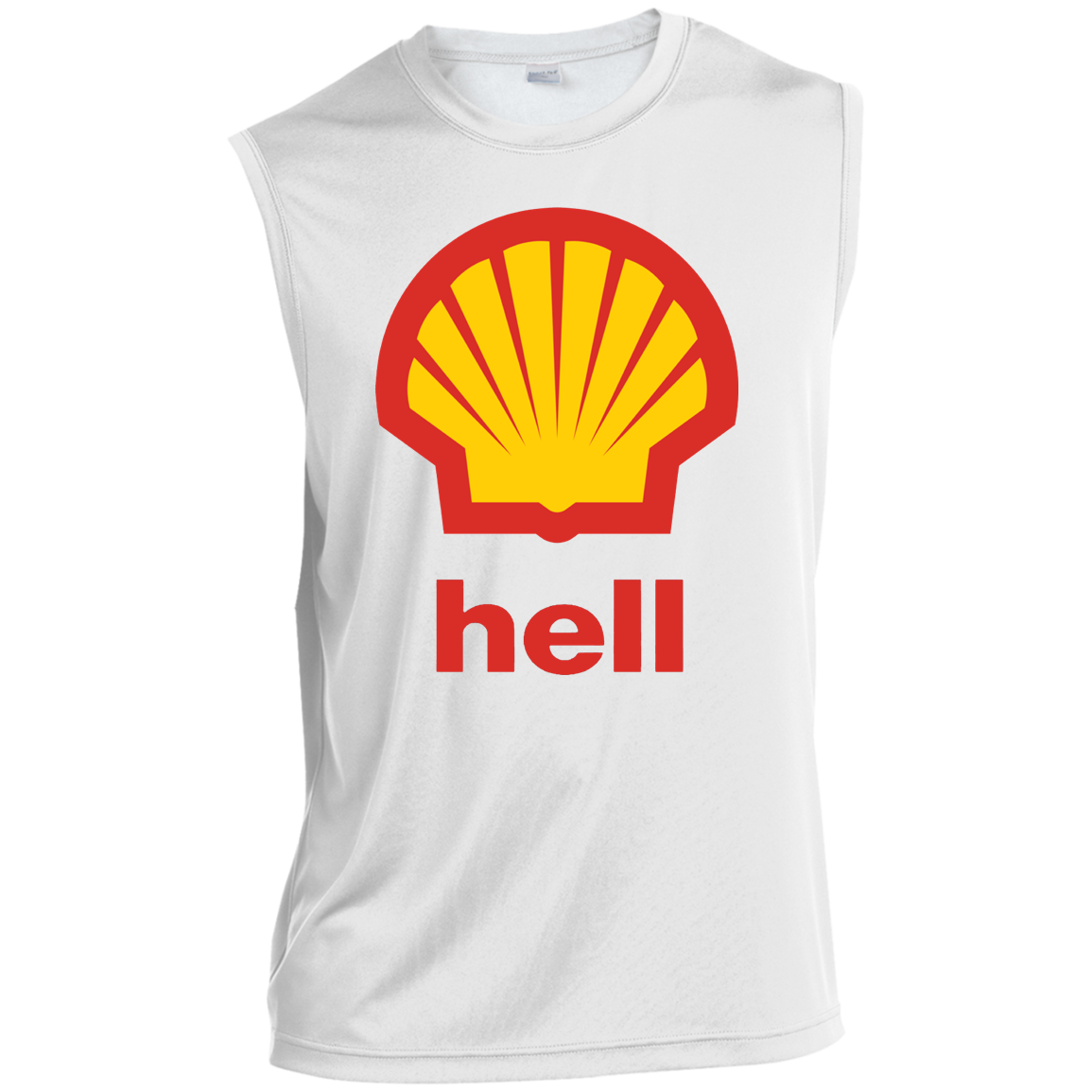 "Gas Hell" Men’s Sleeveless Performance Tee