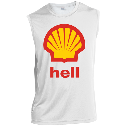 "Gas Hell" Men’s Sleeveless Performance Tee