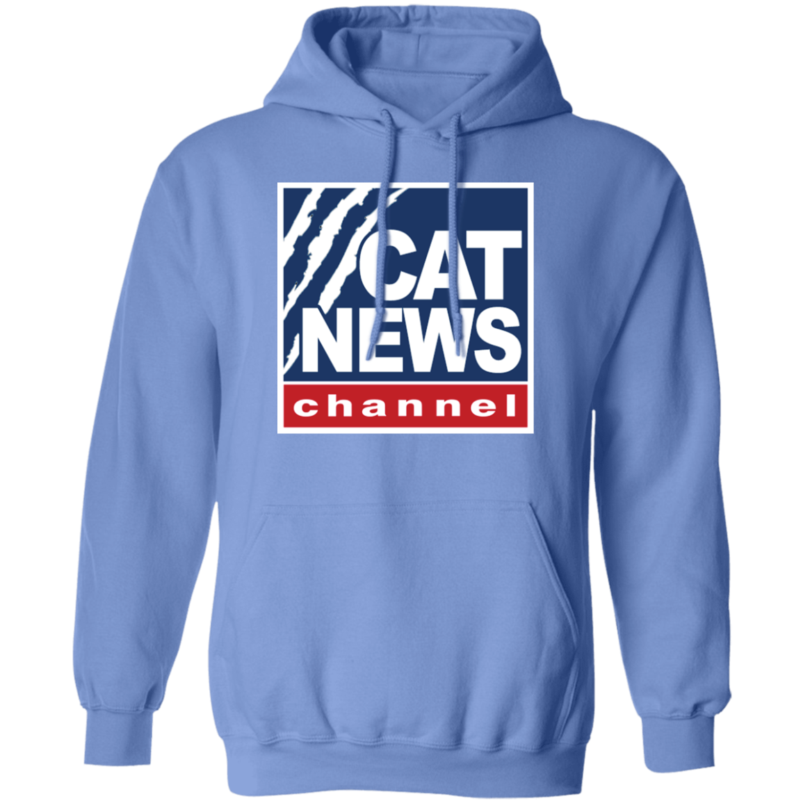 "Cat News" Pullover Hoodie